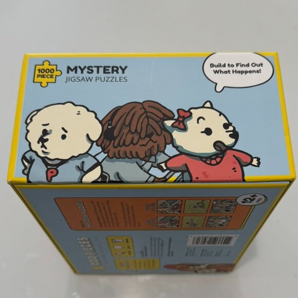 Odd Pieces Jigsaw Puzzle | Snack Attack | 1000pc MYSTERY Puzzle - Picture 4 of 6